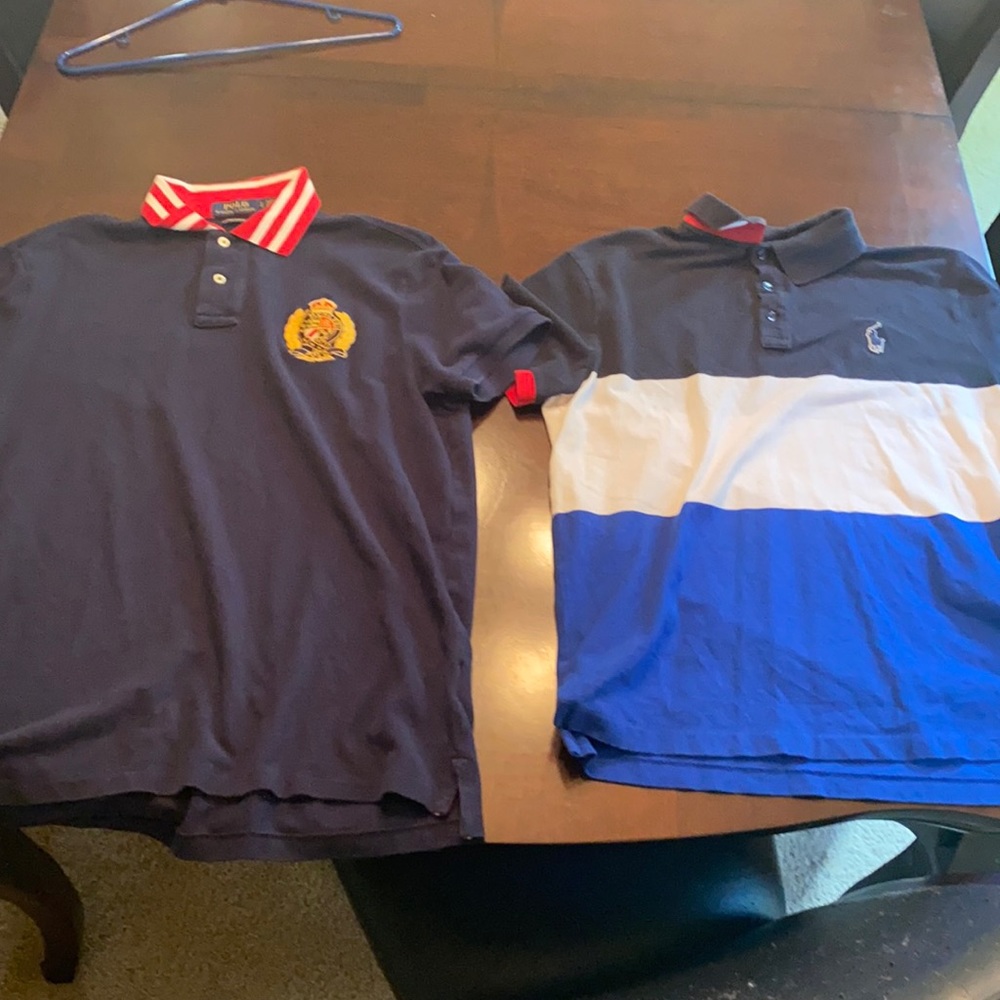 Men’s polo dress shirt